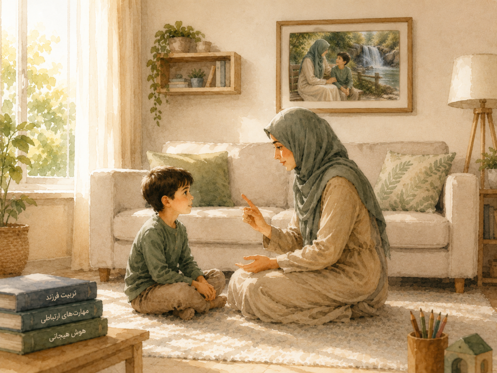 گفتگو به جای تنبیه کودک